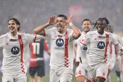 Dany Mota esulta (foto Ac Monza)