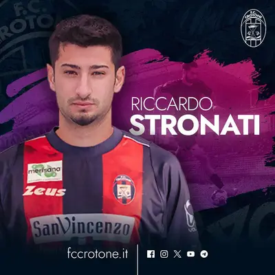 Riccardo Stronati - Pagina ufficiale Facebook FC Crotone