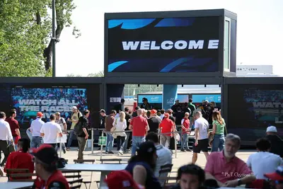 L'ingresso del circuito di Imola