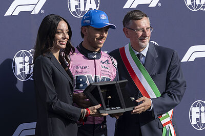 Gasly riceve l'Anello della Regina
