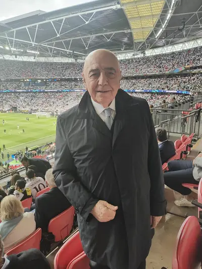 Adriano Galliani a Wembley