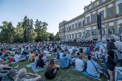 Il concerto in Villa Reale