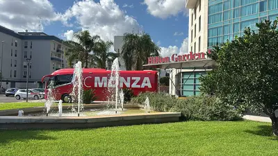 Il pullman del Monza