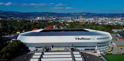 Lo stadio di Linz
