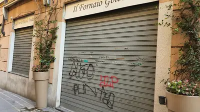 Un panificio chiuso