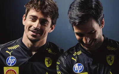 Sainz e Leclerc con i colori per Monza