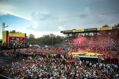 Il podio del GP di Monza del 2024
