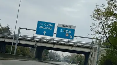 Cartello Milano-Leda