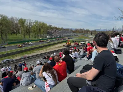 Ferrari Challenge Europe - la partenza a Monza