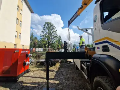 Immagini della Protezione Civile