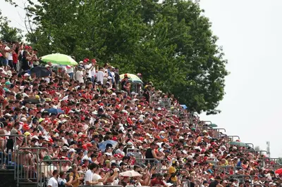 Le tribune di Monza durante il GTWC
