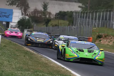 Una fase di gara del GT Endurance