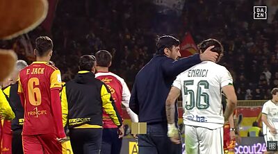 Aquilani festeggia