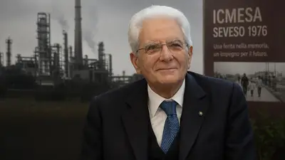 Il presidente Mattarella a Seveso