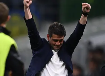 Inter coach Cristian Chivu
