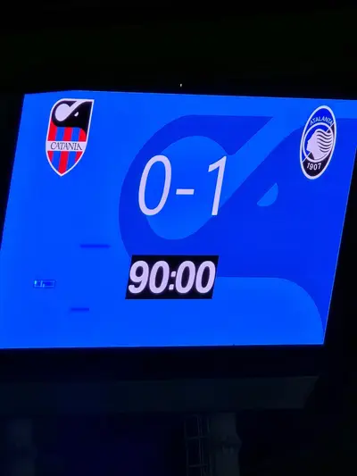 Catania-Atalanta