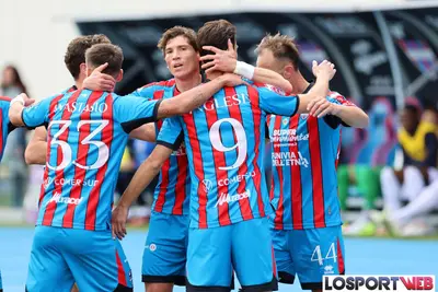 Calciatori Catania 26 gennaio 2025