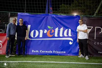 Giuseppe Fallica, Enzo Fallica ed il Sales manager Carmelo Frisenna (foto Fabrizio Messina)