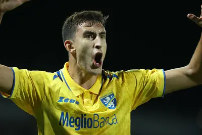 Massimo Zilli, attaccante del Frosinone