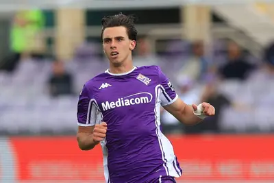 Riccardo Braschi, attaccante della Fiorentina