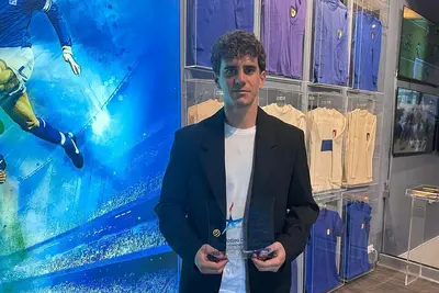 Dagasso premiato come "giovane promessa del calcio italiano"
