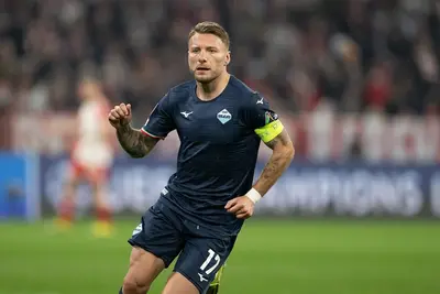 Ciro Immobile, attaccante ex Lazio e ora al Paris FC