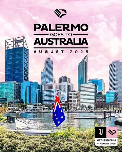 Il Palermo vola in Australia