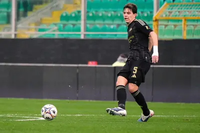 Squizzato in azione con l'Entella