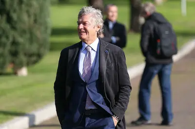 Giancarlo Antognoni, capo delegazione dell'Italia U21