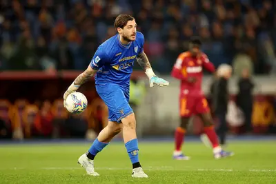 Wladimiro Falcone, portiere del Lecce
