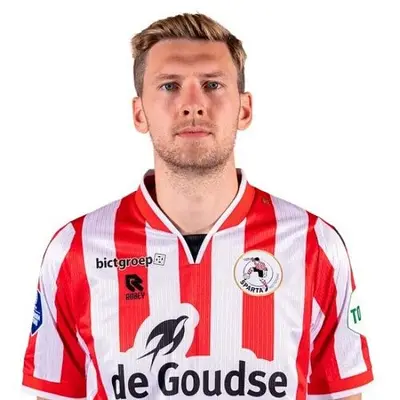 Lauritsen con lo Sparta Rotterdam
