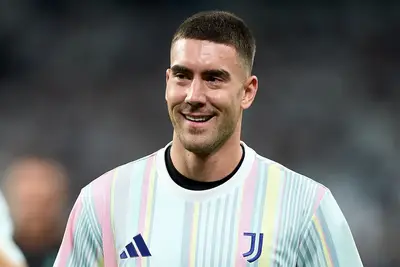 Dusan Vlahovic, attaccante della Juventus