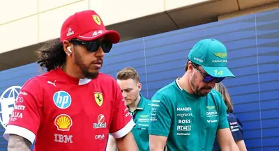 Fernando Alonso e Lewis Hamilton