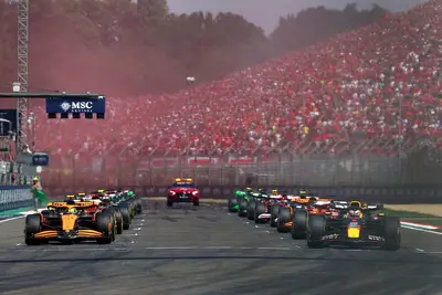lo start del gp di Imola