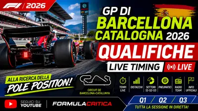 Qualifiche live GP Barcellona