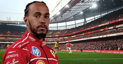 F1 Lewis Hamilton Arsenal