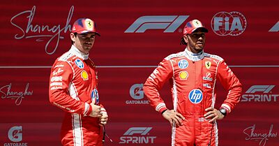 Hamilton - Leclerc, Ferrari