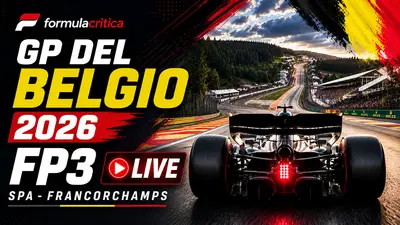 GP Belgio FP3 live