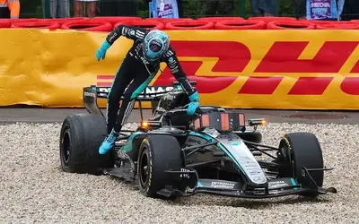 F1 GP Belgio George Russell Hamilton