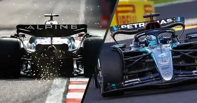 F1 Alpine Mercedes