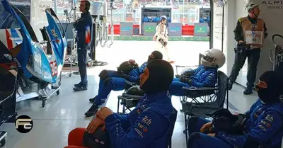 Box Alpine durante la 6 Ore di Imola