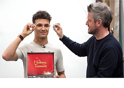 Lando Norris al Madame Tussauds