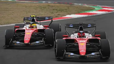 F1 Ferrari Charles Leclerc Lewis Hamilton