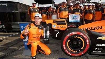 Il pilota Arrow McLaren davanti a tutti dopo la vittoria a Road America