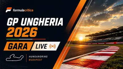 GP Ungheria 2026: segui la gara live con Formulacritica