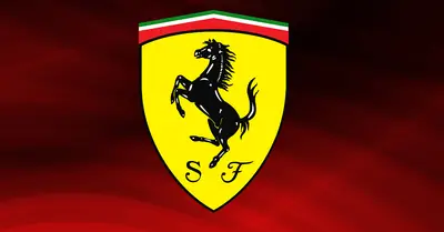 Lo stemma della Scuderia Ferrari HP