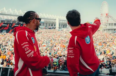 Hamilton Leclerc Ferrari