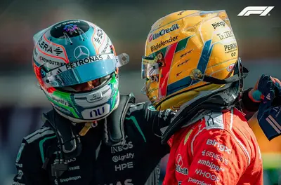 Lewis Hamilton e Andrea Kimi Antonelli