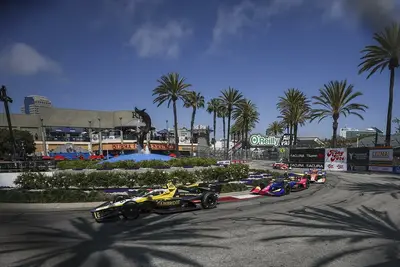 L'IndyCar sul circuito di Long Beach