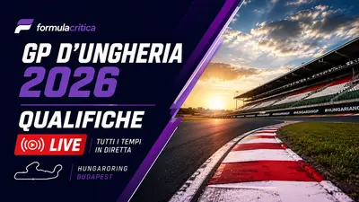 GP Ungheria 2026: le Qualifiche live con Formulacritica